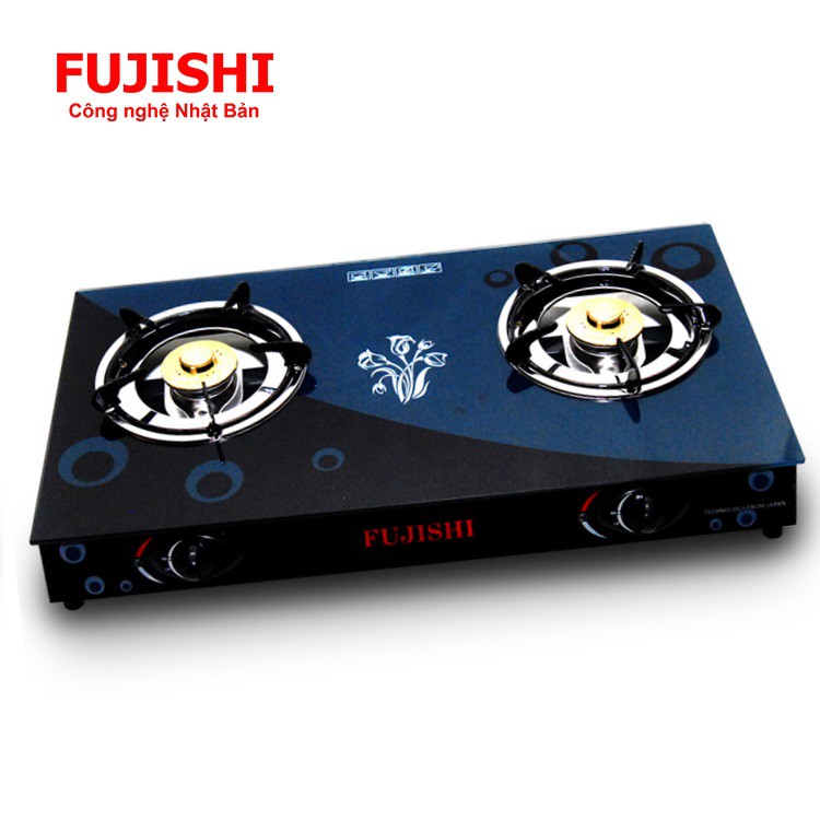 Bếp gas chén nhôm kính cường lực Fujishi FM-H10-N