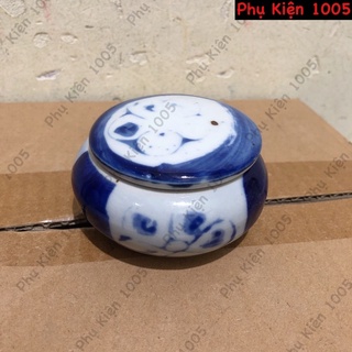Cóng sứ - chén sứ đựng sâu cho chim