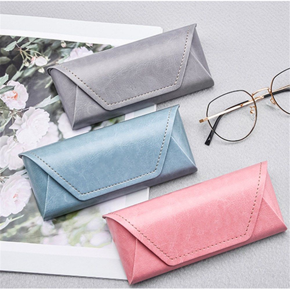 Hộp đựng mắt kính bằng da PU mềm chống nước nhiều màu tùy chọn