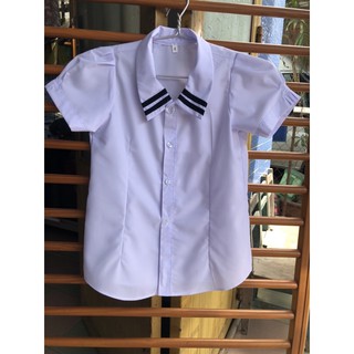 Áo cổ sen học sinh