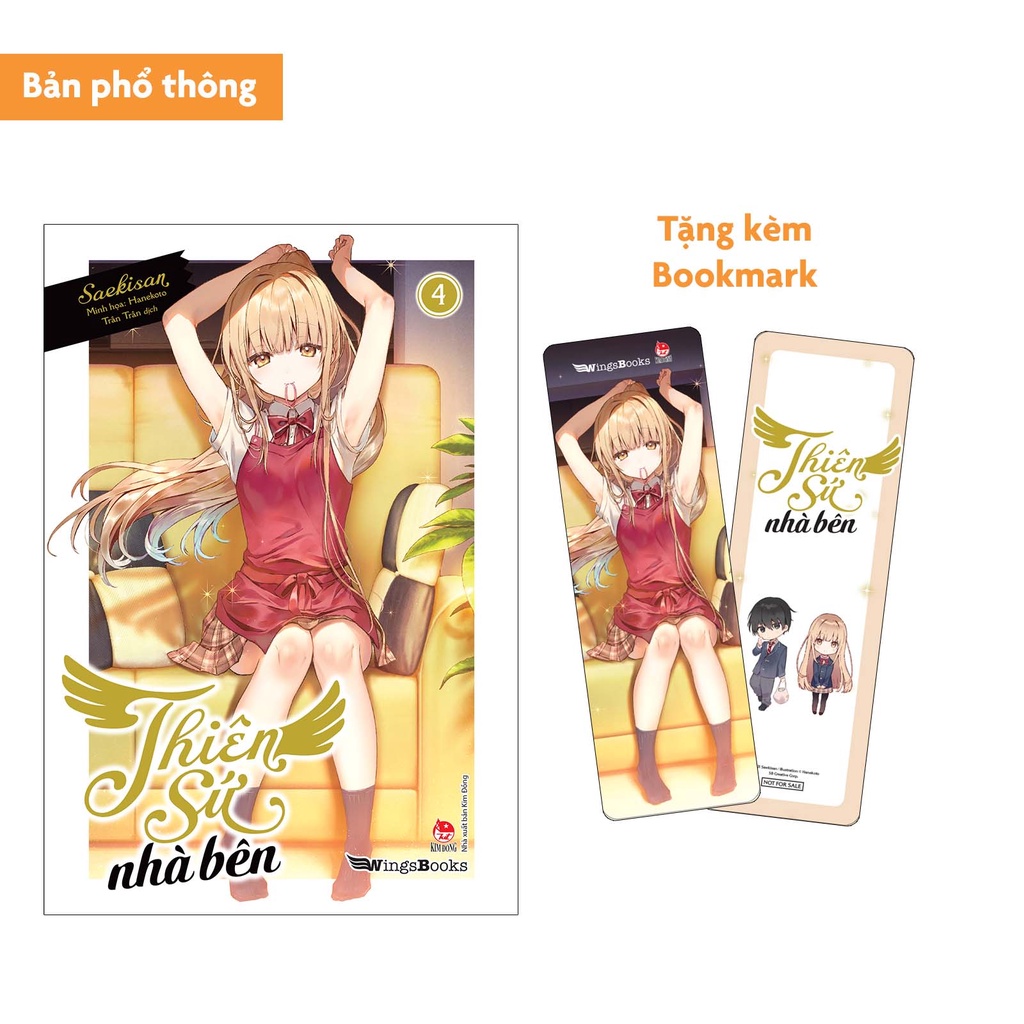 Sách Thiên Sứ Nhà Bên - Tập 4 - Tặng Kèm Bookmark