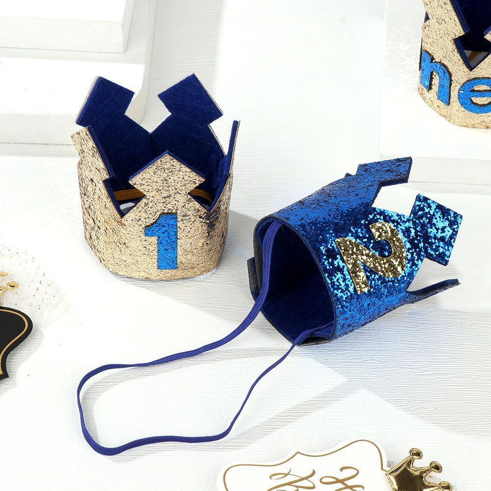 Mũ Nhựa Hình Vương Miện Trang Trí Tiệc Sinh Nhật Cho Bé