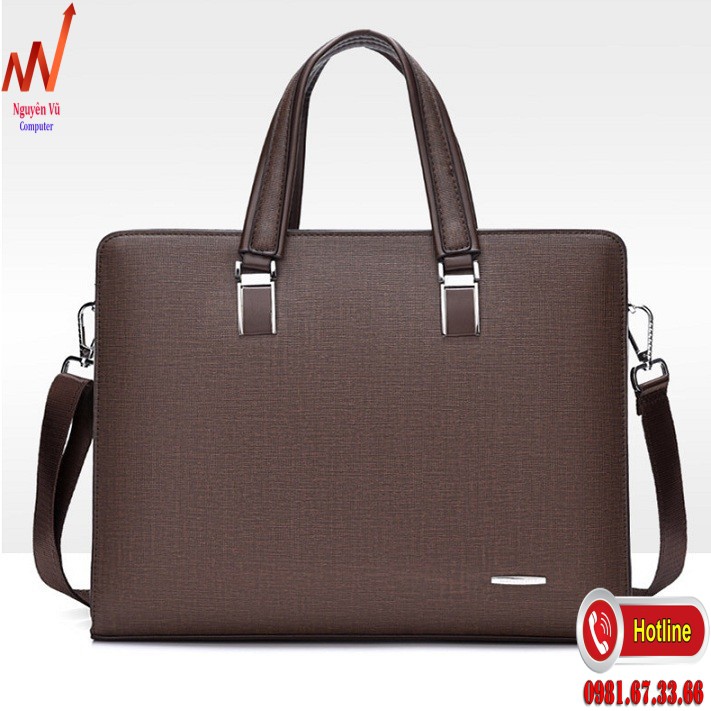 Cặp da công sở 11026 - màu đen mẫu mới nhất 2020