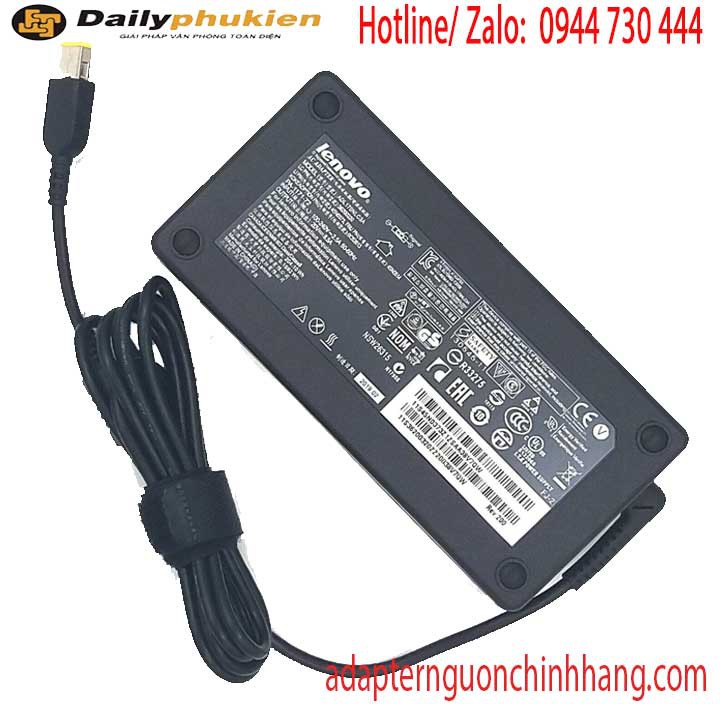 Sạc laptop Lenovo 20v 8.5a chân usb bh 1 năm