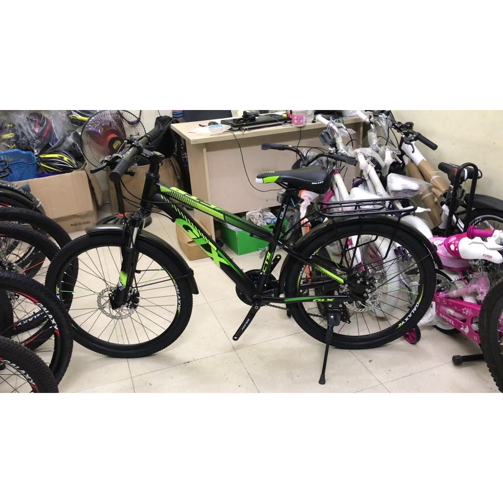 Xe Đạp Địa Hình Leo Núi Galaxy 26 inches Khung Nhôm Khung Thép Phiên Bản Đầy Đủ Sản Xuất 2021