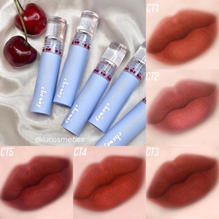 (có sẵn) Son Kem Lì Dearmay California Cherry Velvet Tint 4.4g