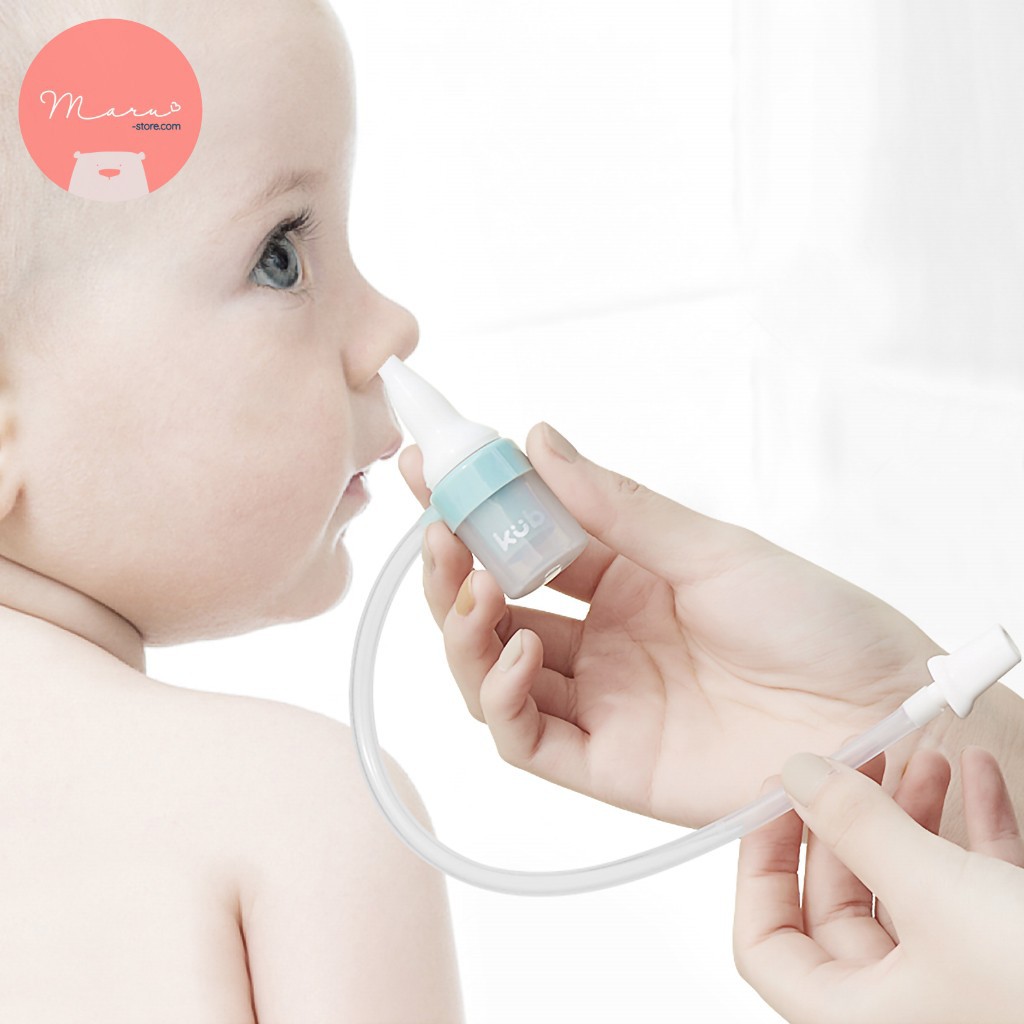 [Có sẵn] Bộ dụng cụ hút vệ sinh mũi cho bé | KUB (có hộp)