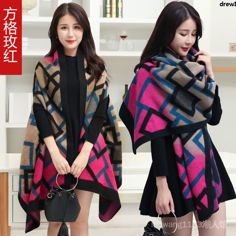 Áo choàng Cardigan dày dặn thời trang mùa đông