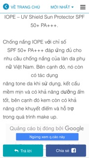 Chống nắng IOPE 