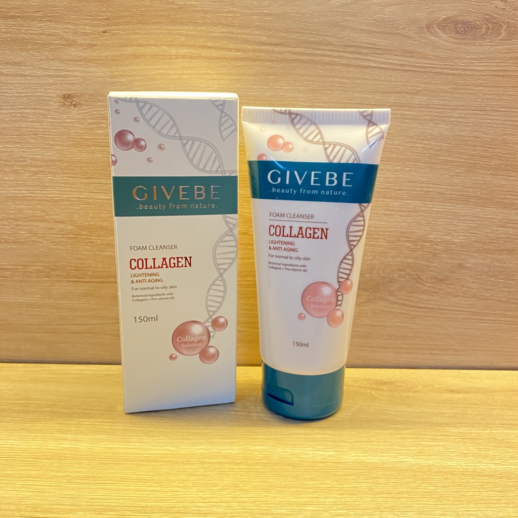 Sữa rửa mặt GIVEBE Collagen 150ml cấp ẩm ngăn mụn giảm lão hóa