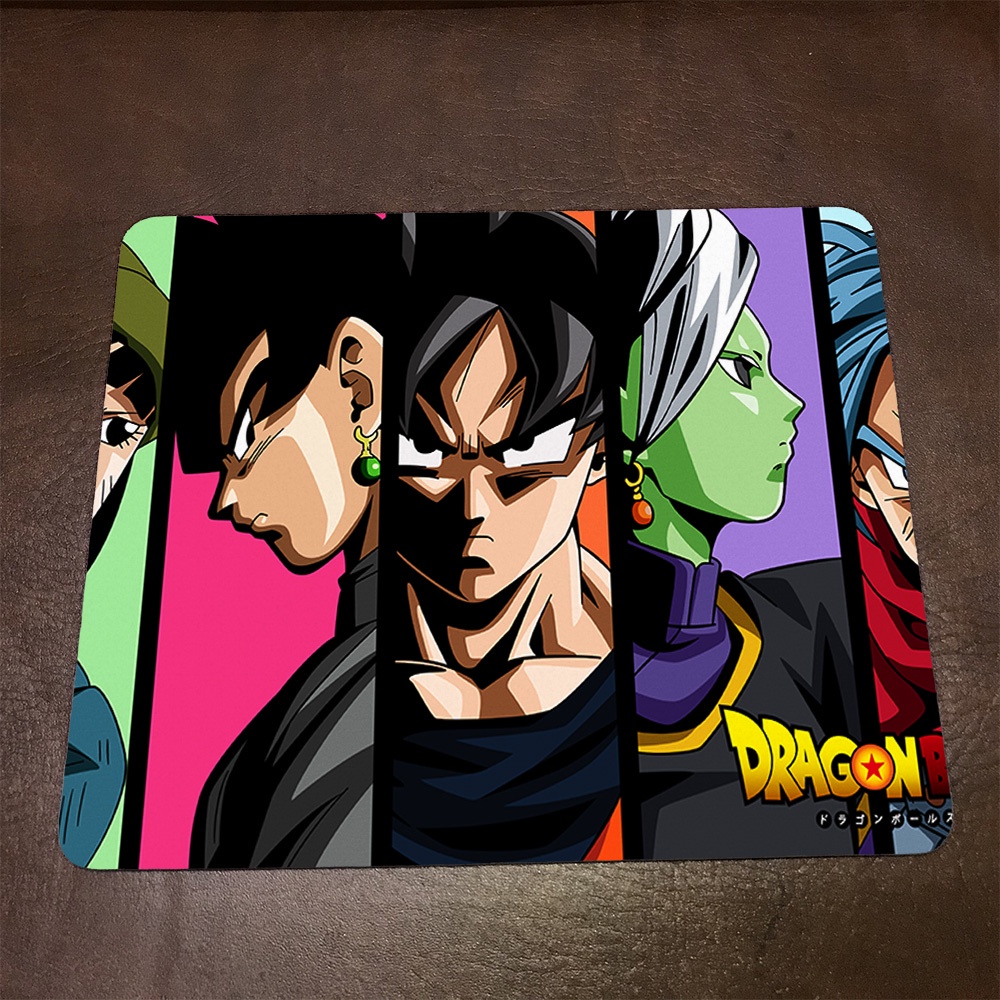 Lót chuột máy tính Anime Dragon Ball Super Wallpapers 2 Mousepad cao su êm ái. Nhận in theo yêu cầu