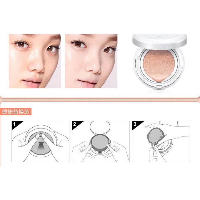 Phấn Nước cushion Bioaqua BB Cream Air Cushion Bioaqua | BigBuy360 - bigbuy360.vn