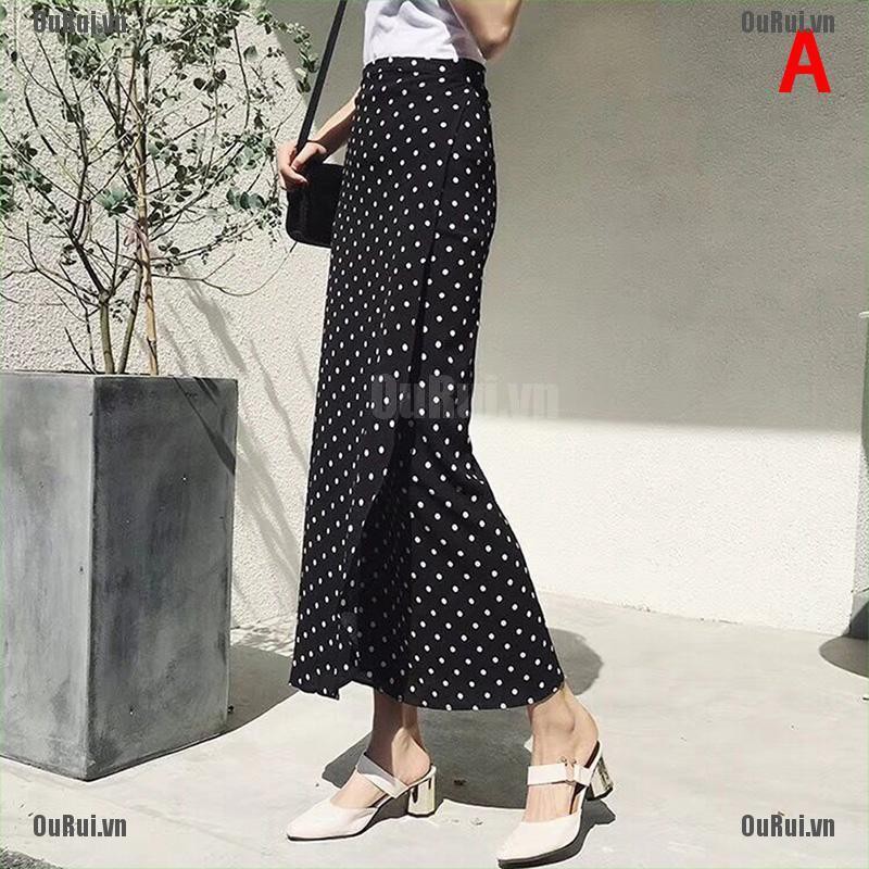 Chân Váy Dài Thời Trang retro Xinh Xắn Dành Cho Nữ