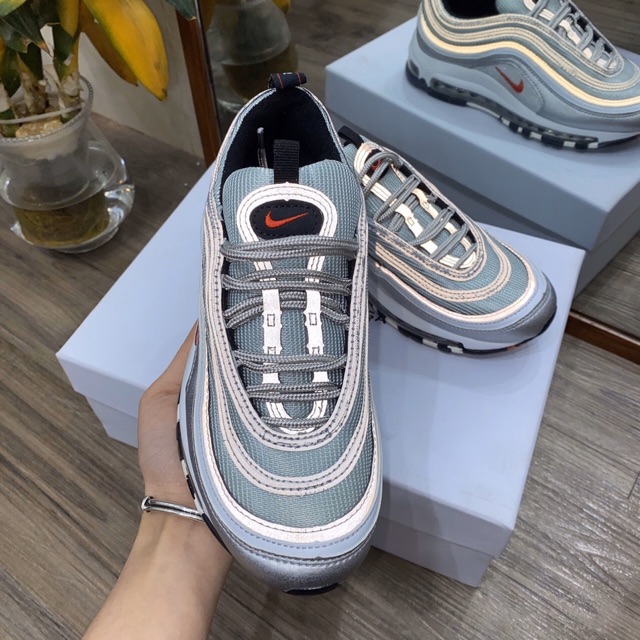 Giày thể thao max.97s màu xám cao cấp