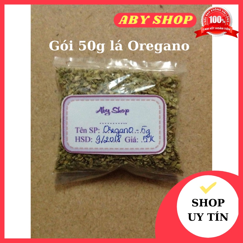 Gói 50g lá Oregano ⚡ CHẤT LƯỢNG CAO ⚡ lá oregano dùng để đi kèm với những món ăn có sử dụng sốt cà chua siêu ngon