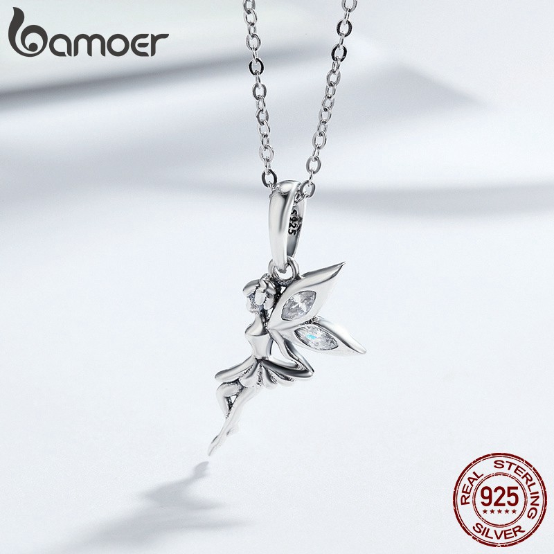 Mặt Dây Chuyền Bamoer Hình Thiên Thần Bạc 925