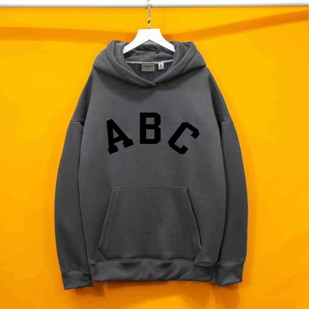 Áo nỉ hoodie FOG ABC DOGO.STORE, Áo nỉ hoodie unisex nam nữ form rộng oversize chất liệu Cotton