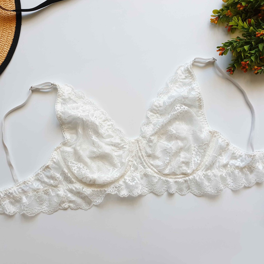 Set Bralette ren sexy hàng thiết kế, có gọng, mút lót N13 | BigBuy360 - bigbuy360.vn