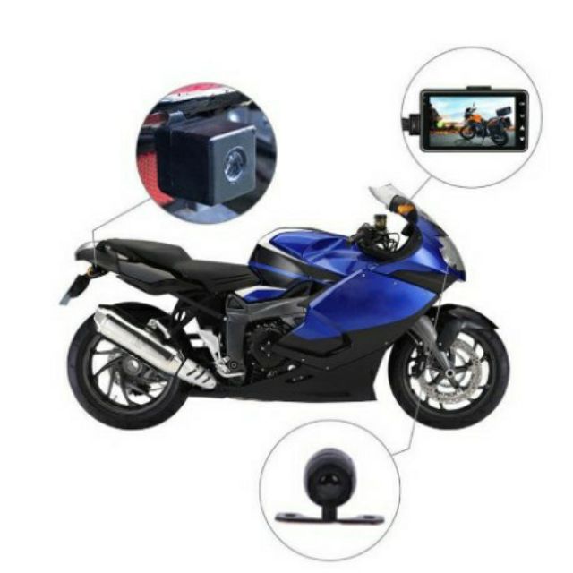 Máy Ghi Hình Kép Chuyên Dụng Cho Xe Mô Tô | BigBuy360 - bigbuy360.vn