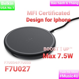 Đế sạc nhanh không dây Belkin 7.5W F7U054 Tuấn Hà Store