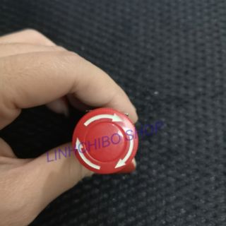 Nút dừng khẩn (emergency stop) phi 16/3 chân