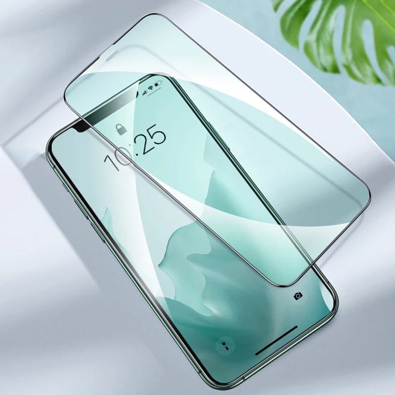 Kính Cường Lực iPhone 12 Pro Max Chống Tia Sáng Xanh Joyroom  Kính Xanh Lá Full Màn iPhone 12 Pro Max Anti Blue Light