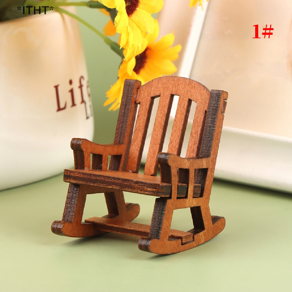 Mô Hình Ghế TV Tỉ Lệ 1: 12 Trang Trí Nhà Búp Bê