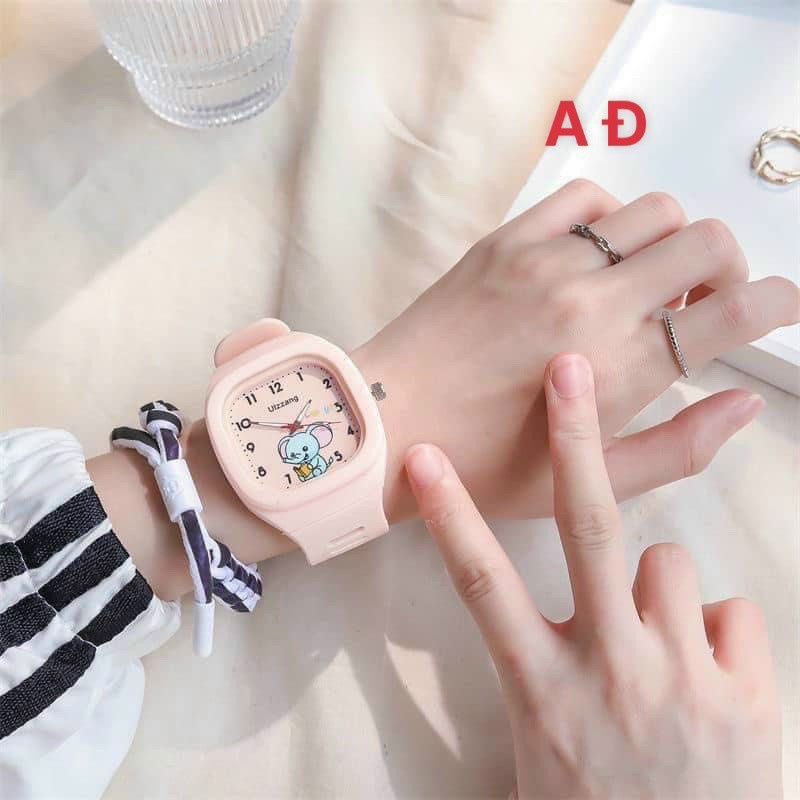 Đồng hồ  điện tử thể thao dạ quang trẻ em chống nước cho bé gái và trai