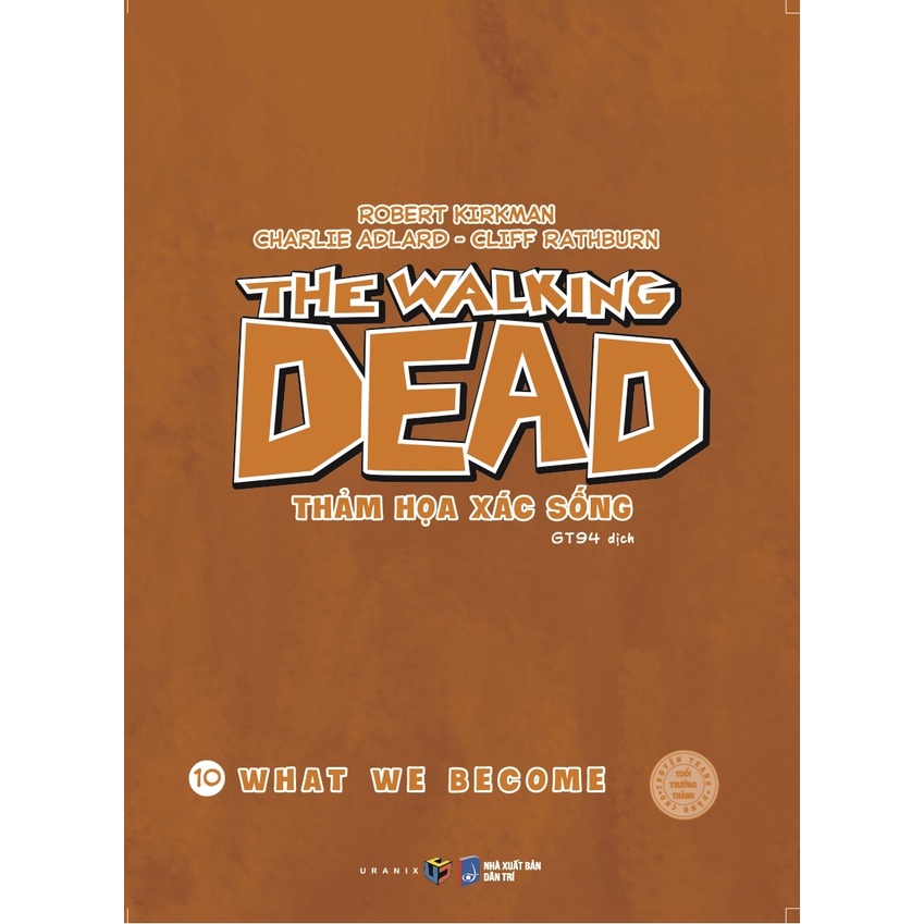 Sách Bộ Sách The Walking Dead - Thảm Họa Xác Sống - Tập 9 + 10 (Bộ 2 Tập)