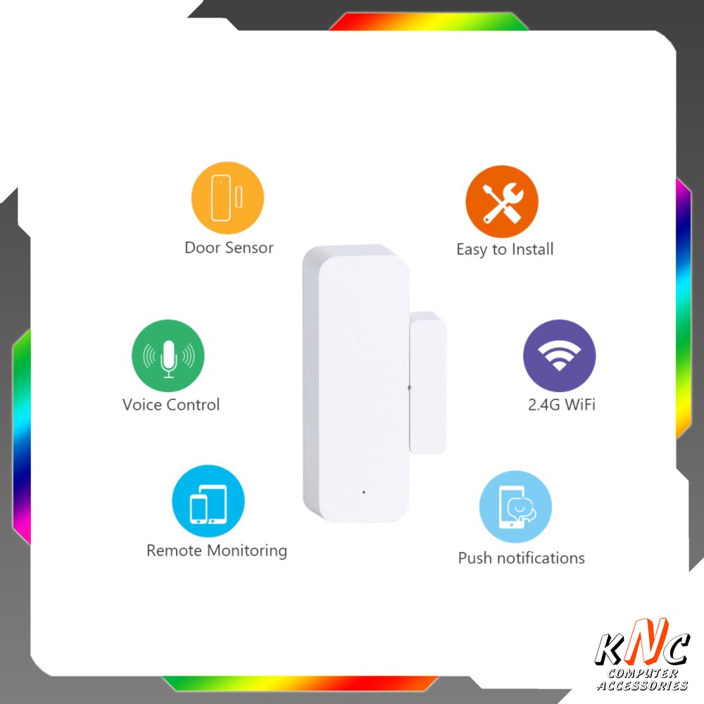 Bộ báo động chống trộm tách cửa điều khiển từ xa qua wifi