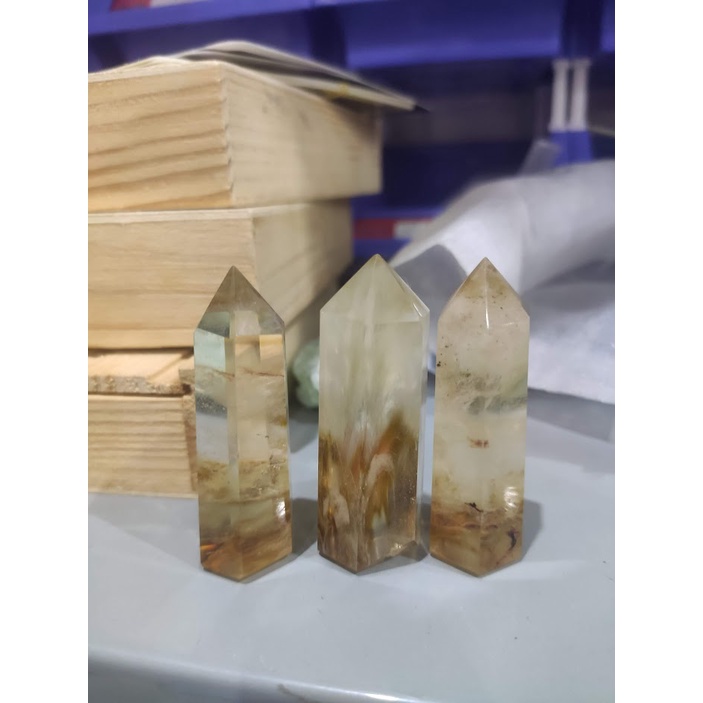 Trụ Đá Thanh Tẩy Tiger Skin Smelting Size 5-6 Cm DA21-x-22