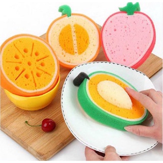 Miếng rửa chén dĩa hình trái cây siêu xinh(giao ngẫu nhiên)