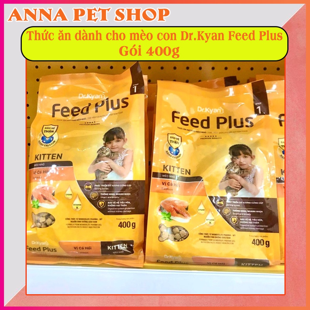 Thức ăn dành cho mèo con Dr.Kyan Feed Plus 400g