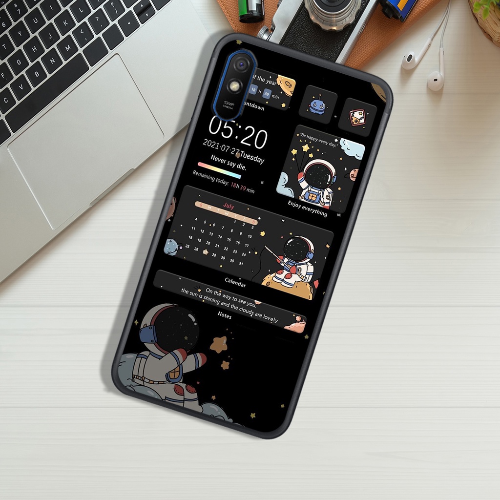 Ốp Lưng XIAOMI REDMI 7A - REDMI 8A - REMDI 9A - REDMI 8  , In Hình Phi Hành Astronauts  Phong Cách, Đẹp.
