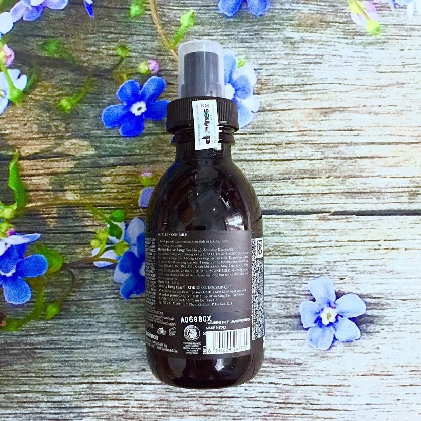 Xịt dưỡng Davines Oi All in one milk Sữa dưỡng tóc 135ml