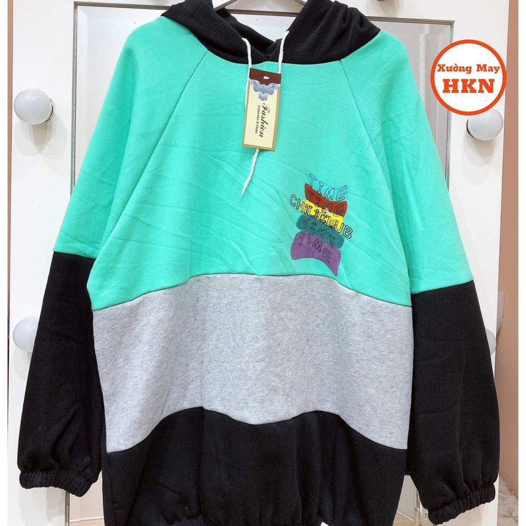 Áo Hoodie Nỉ Nữ Zaclang Đồng Hồ In Nổi Chất Cotton Mềm Mại Mã 632 Xưởng May HKN | BigBuy360 - bigbuy360.vn