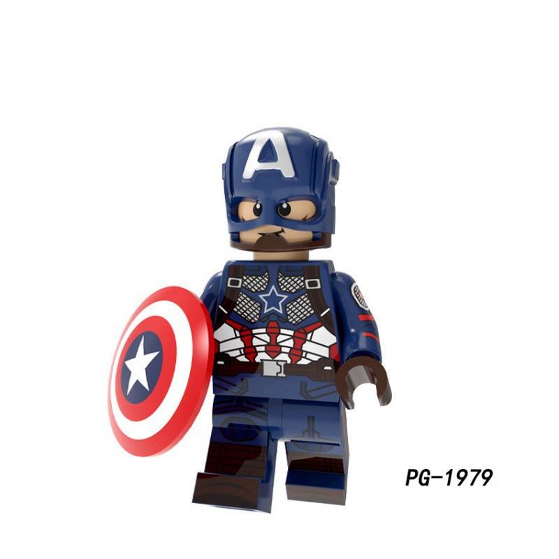 Đồ chơi mô hình nhân vật minifigure, siêu anh hùng marvel, thương hiệu Pogo