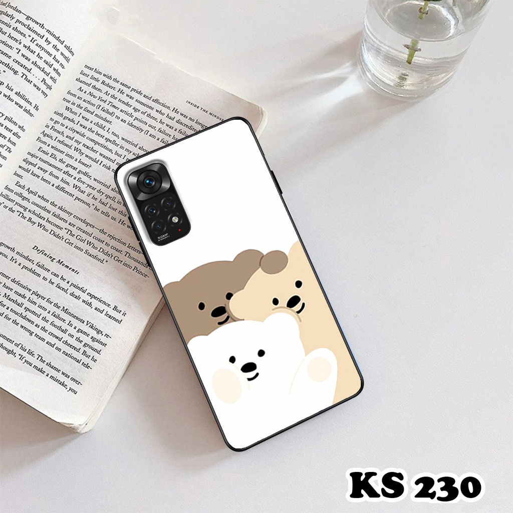 Ốp lưng Redmi Note 11 Pro - Redmi Note 11 Pro 5G - Redmi Note 11 Pro+ 5G Bản Quốc tế - Ốp in hình gấu bear