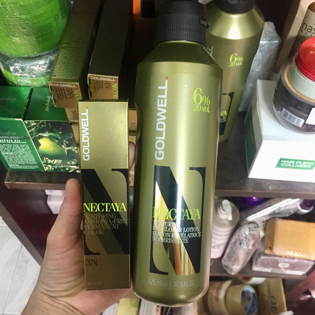 GOLDWELL Thuốc nhuộm tóc Nectaya Goldwell Free Amoniac 60ml