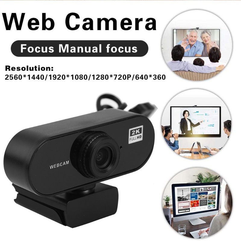 Webcam Usb Độ Phân Giải Cao 2k Tích Hợp Micro Cho Máy Tính | BigBuy360 - bigbuy360.vn