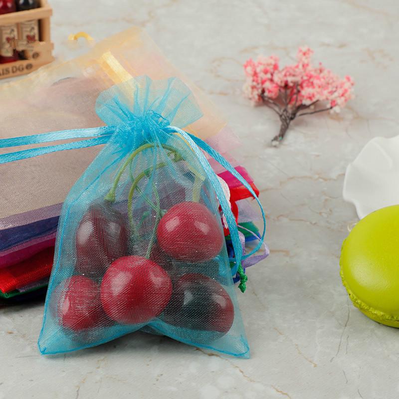 Set 25 túi dây rút đựng quà 5x7cm đa năng tiện dụng