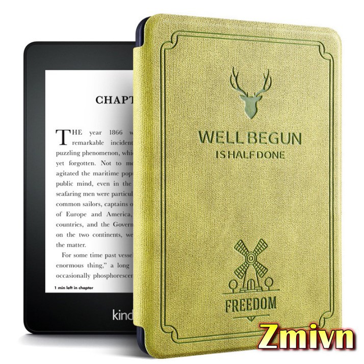 [Kindle Paperwhite] Bao da kindle paperwhite 4 - họa tiết Hươu2