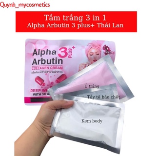 Tắm trắng alpha arbutin thái lan 3 in 1
