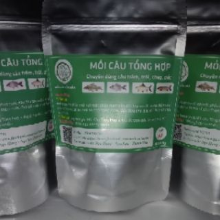 Bộ combo 6 gói mồi câu cá (A1 chuyên Trắm Trôi Chép + A2 chuyên Chép Diếc)