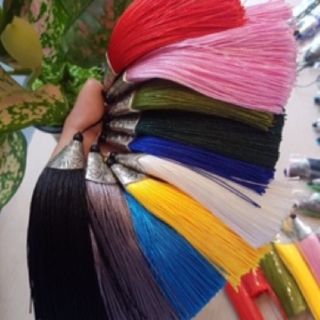 Dây tua rua trang trí - trang trí áo dài (combo 10 dây) - đầu nhôm