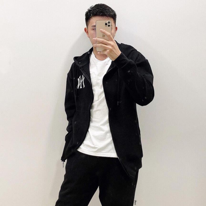 Áo khoác nam nữ cặp đôi unisex Áo khoát nỉ chống nắng NY hàng bao chất chuẩn shop-A257