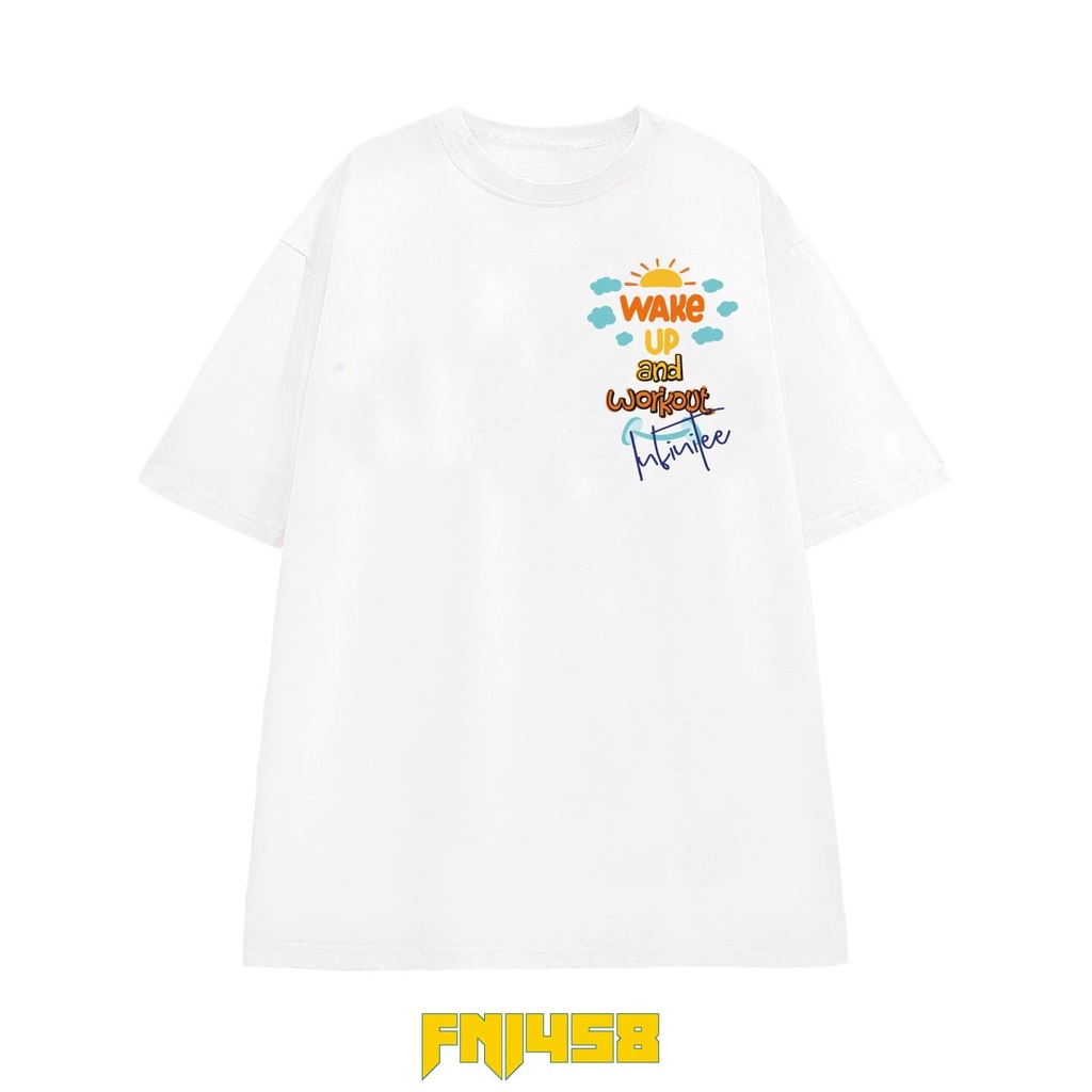 Áo thun INFINITEE Fni0458, Thun 100% Cotton - form rộng Unisex.