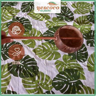 Gáo dừa múc nước gội đầu dưỡng sinh  YESCOCO XƯỞNG SX