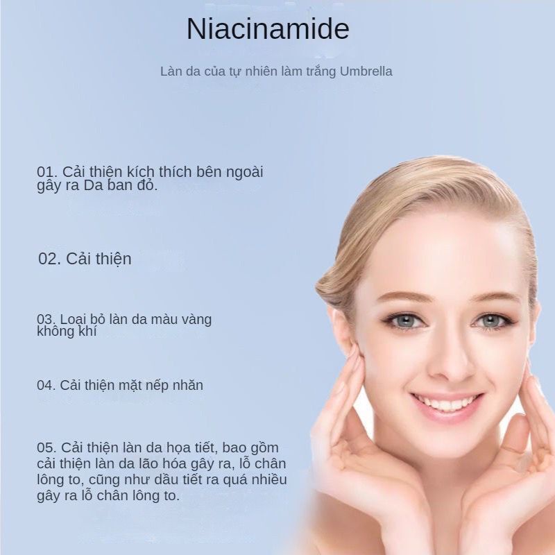 Mặt Nạ Niacinamide Vitamin B3 Làm Trắng Và Cải Thiện Tông Màu Da