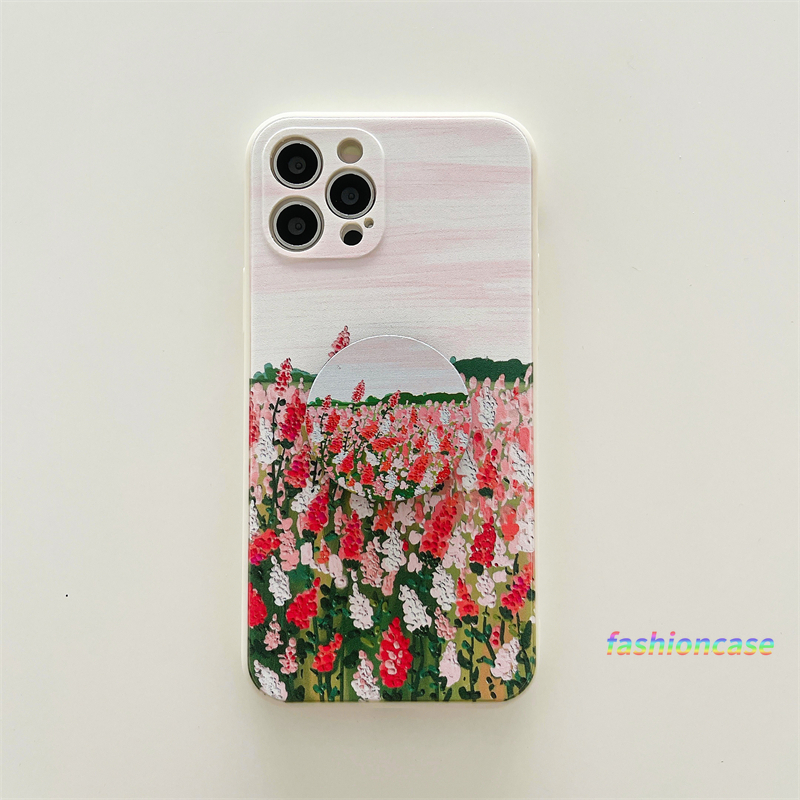 Ốp điện thoại TPU in hoa oải hương cho Xiaomi Redmi Note 9 8 10 10s 9 Pro Max 9s Xiaomi Redmi Poco X3 Note X3 Pro